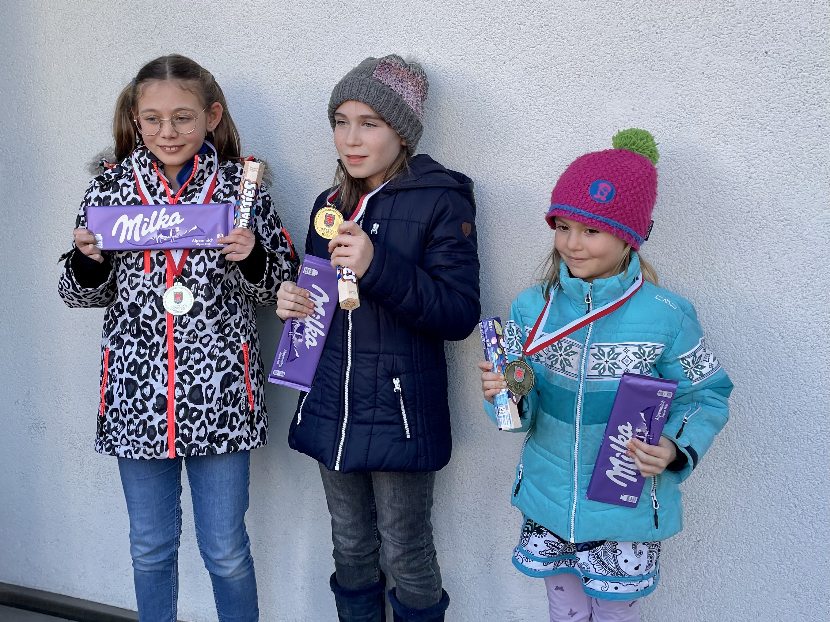 Medaillengewinner U10 Mädchen